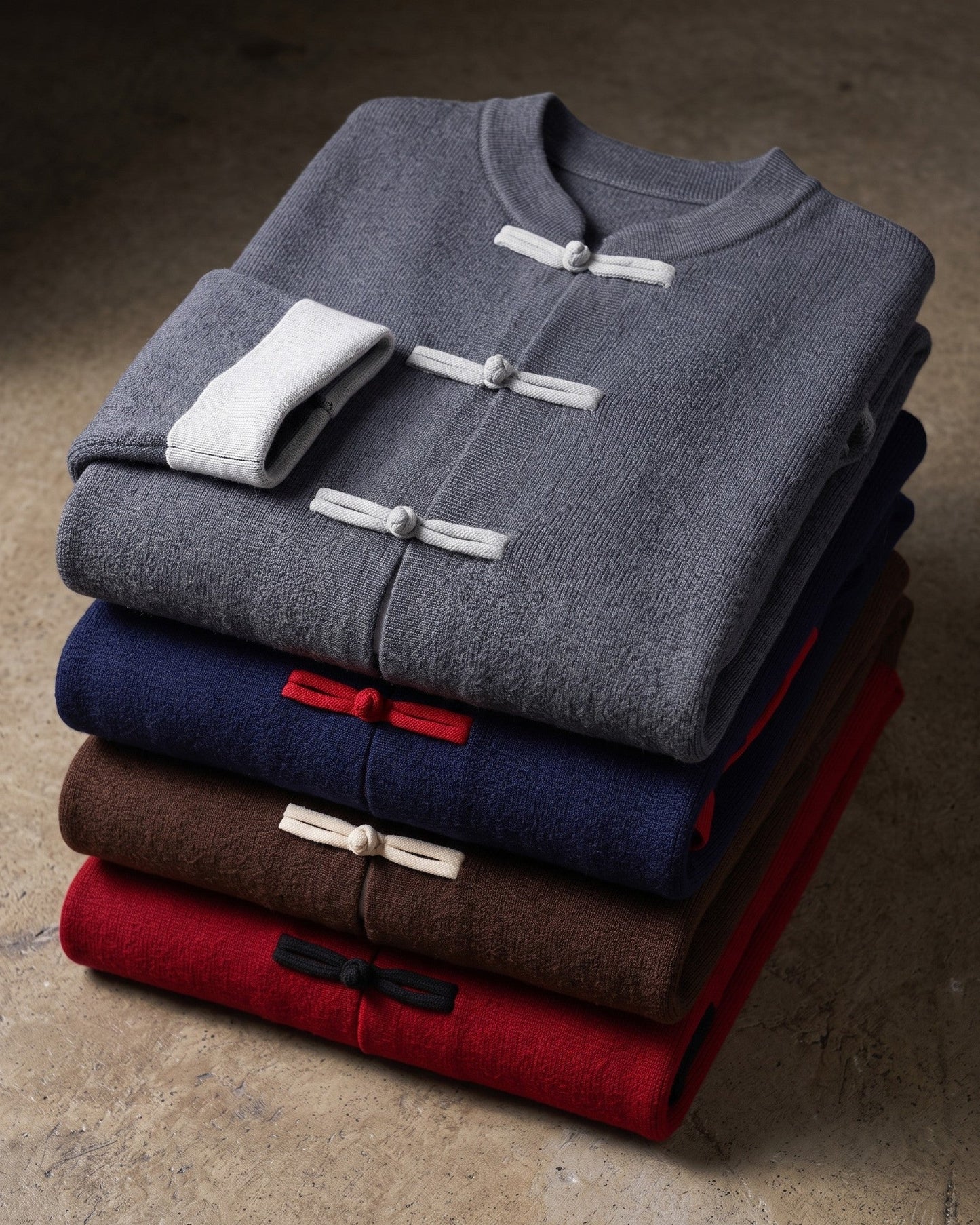 Xavier Cashmere Mandarin Jacket
